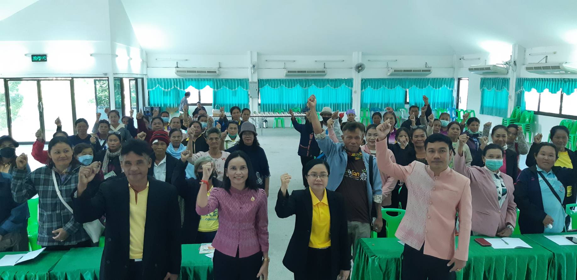 พช.จตุรพักตรพิมาน จ.ร้อยเอ็ด : ดำเนินโครงการพัฒนาคนทุกช่วงวัย เพื่อลดปัญหาความยากจน ความเหลื่อมล้ำ เพิ่มคุณภาพชีวิตที่ดี กิจกรรมย่อยที่ 1